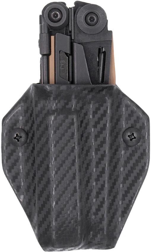 Clip & Carry Leatherman MUT Sheath Black CF LMUT-CF-BLK by Clip & Carry