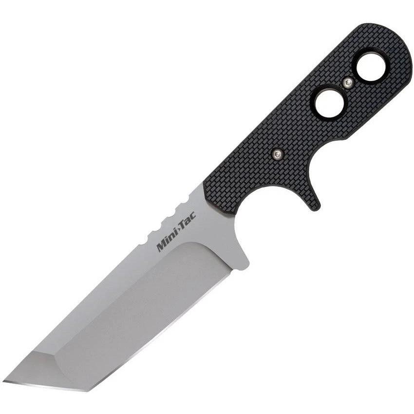 Cold Steel Mini Tac Tanto Fixed Blade Neck Knife (49HTF) by Cold Steel