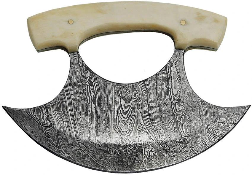 Damascus Ulu Knife DM-1111BO by Damascus