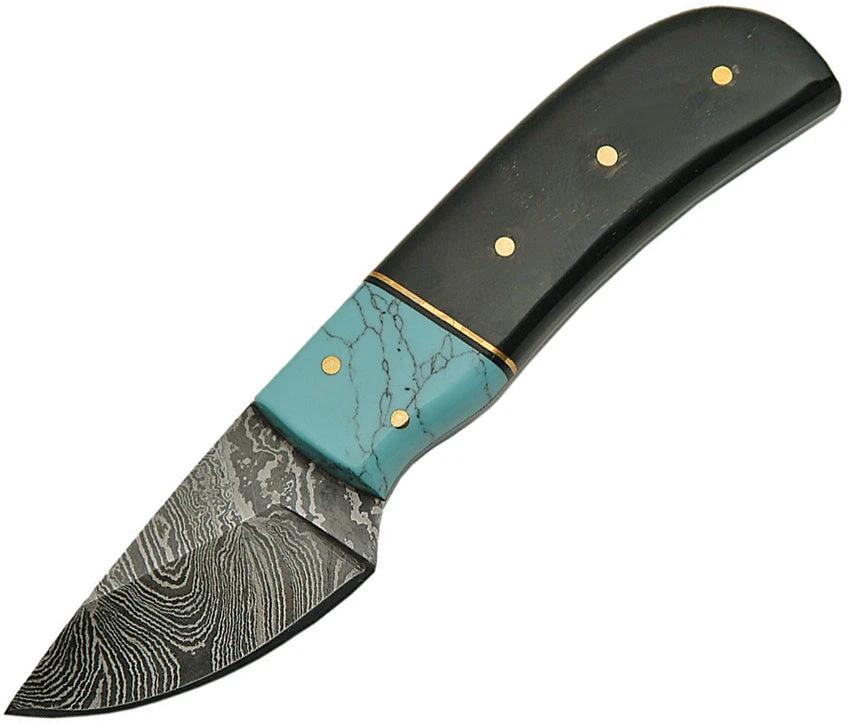 Damascus Skinner Horn Turquoise DM-1146HN by Damascus