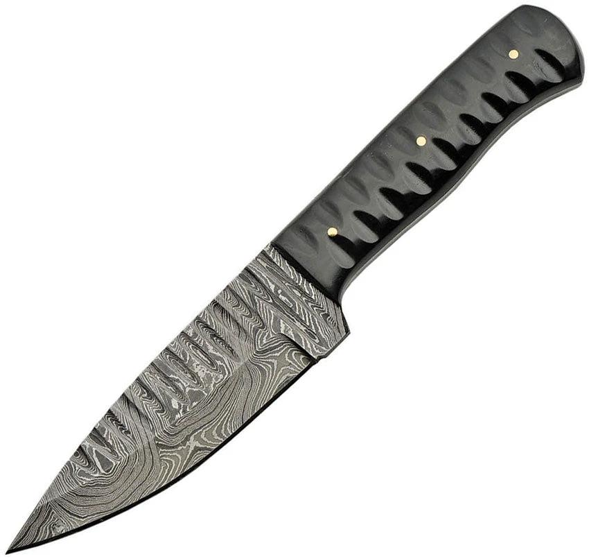Damascus Sharktooth Fixed Blade Horn DM-1198HN by Damascus