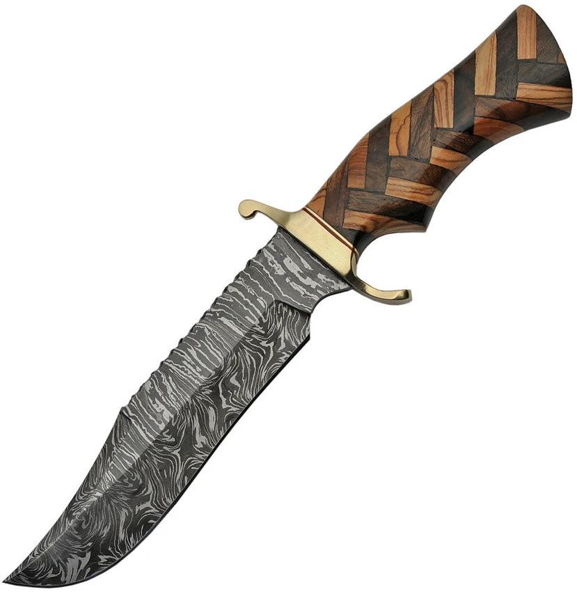 Damascus Bowie Wood DM-1221 by Damascus