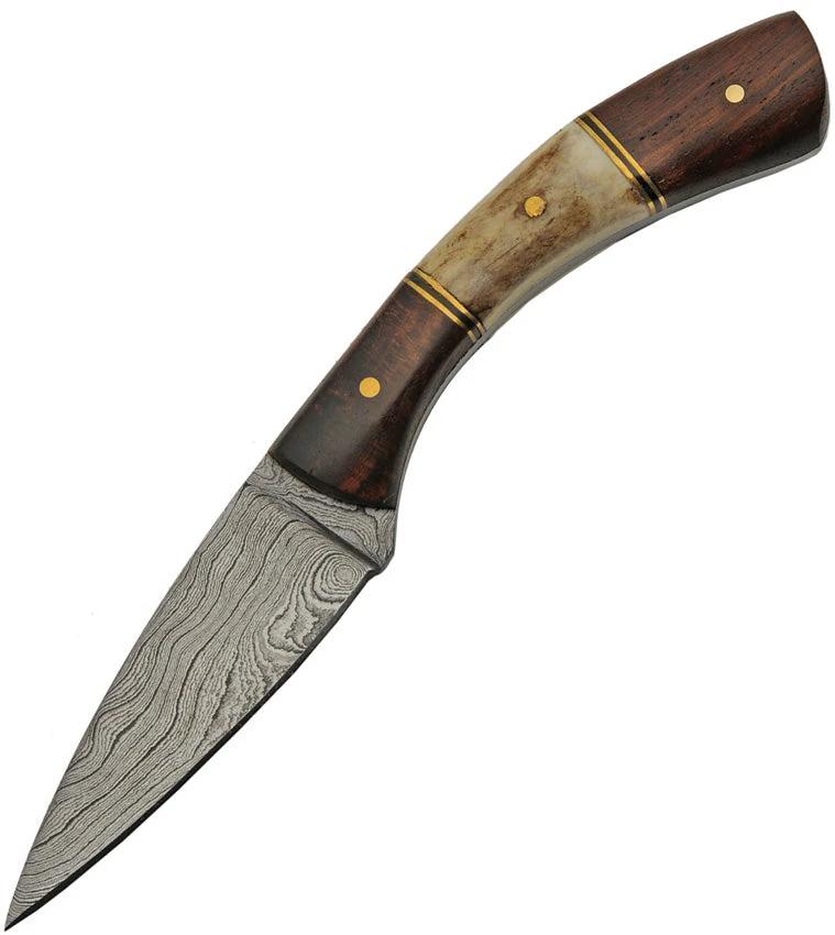 Damascus Curved Stag Skinner DM-1268 by Damascus