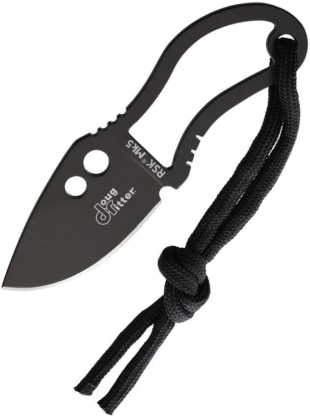 Doug Ritter RSK MK5 Fixed Blade Black DRMK5K / 2380K by Doug Ritter