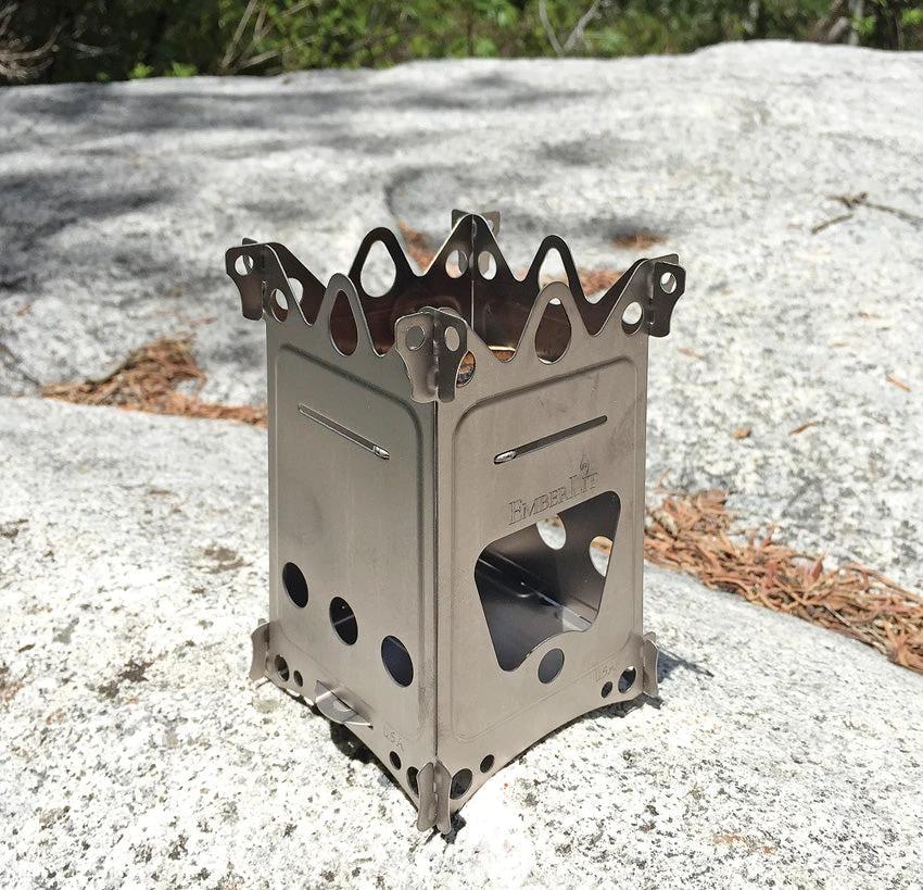 EmberLit FireAnt Camping Stove STAINLESS STEEL FIREANT STOVE by EmberLit