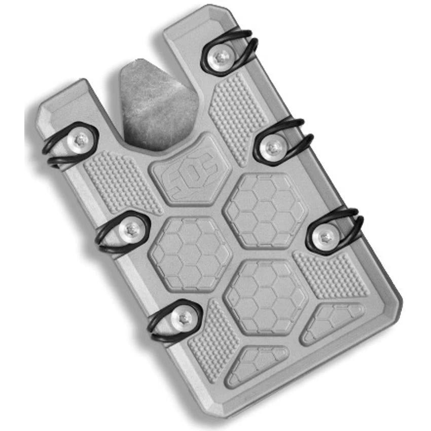 EOS Titanium 2.5 Wallet Bead Blast WAL_25_B by EOS