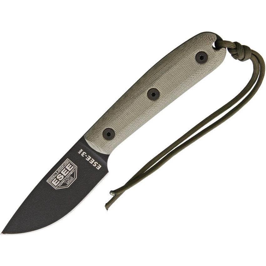 ESEE Model 3 With Modified Handle ESEE-3HM by ESEE