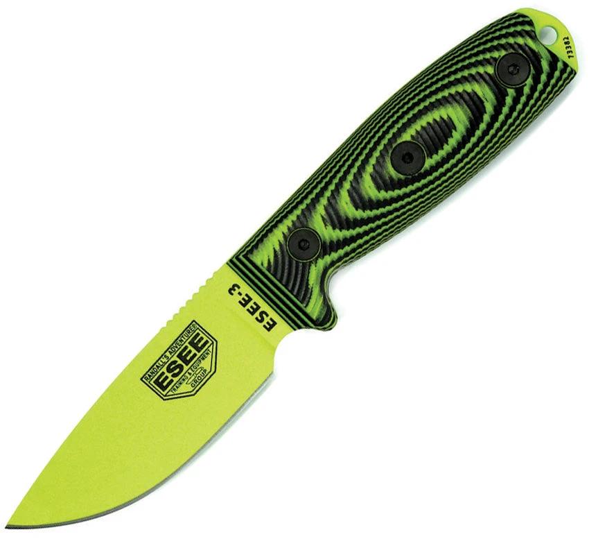 ESEE Model 3 3D Fixed Blade Venom 3PMVG-007 by ESEE