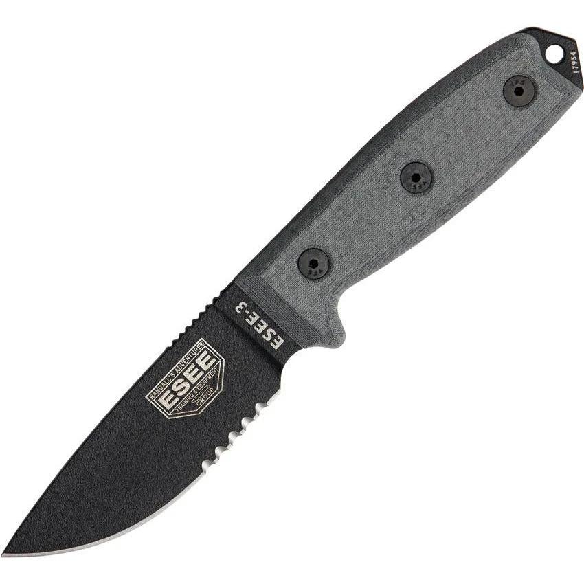 ESEE Model 3 Part Serrated by ESEE