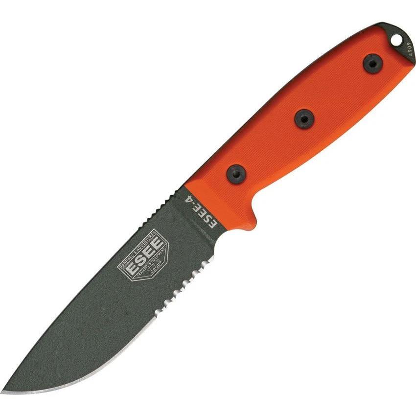 ESEE Model 4 Part Serrated by ESEE