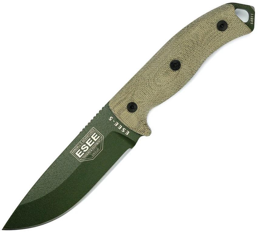 ESEE Model 5 Fixed Blade Canvas 5POD-017 by ESEE