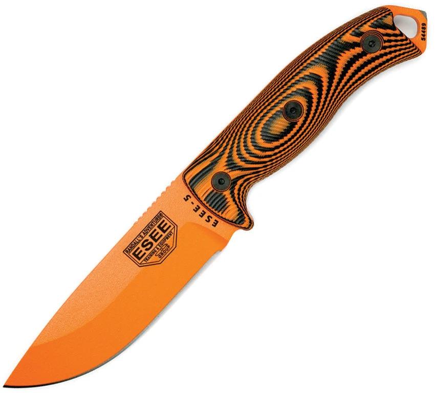 ESEE Model 5 Fixed Blade Orange 5POR-006 by ESEE