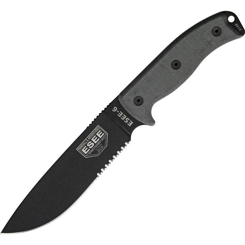 ESEE Model 6 Part Serrated by ESEE
