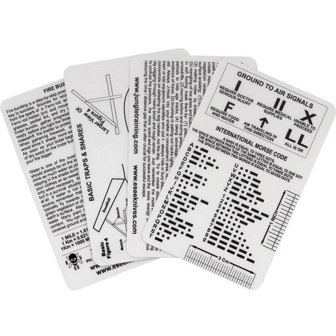 ESEE Izula Gear Survival Card