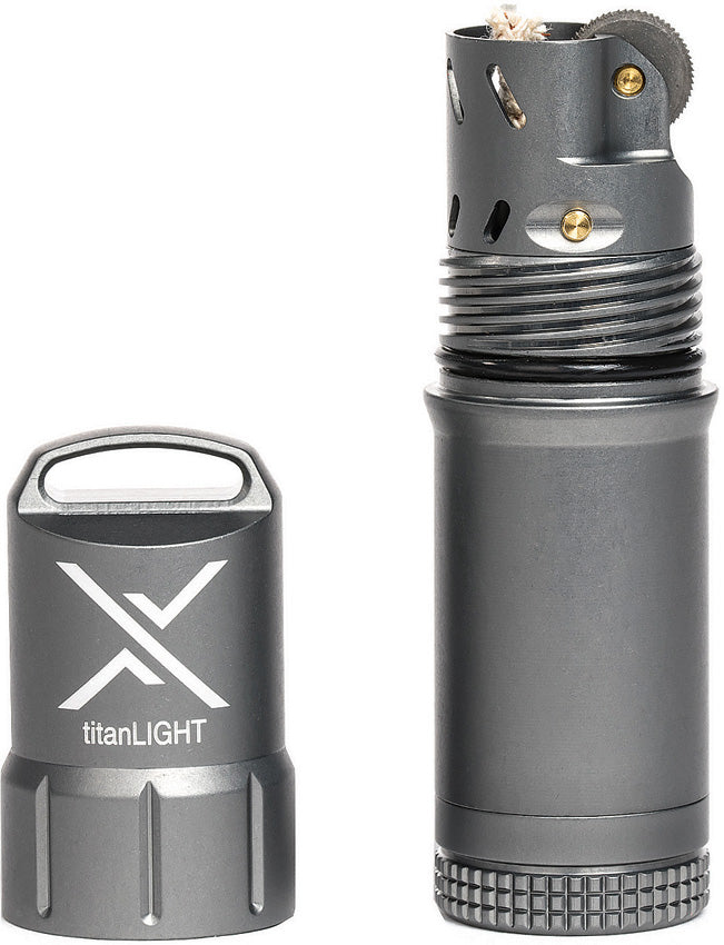 Exotac titanLIGHT Refillable Lighter 005500-GUN