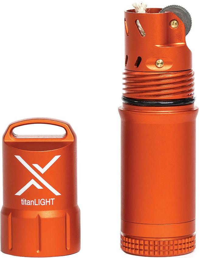 Exotac titanLIGHT Refillable Lighter 005500-ORG by Exotac