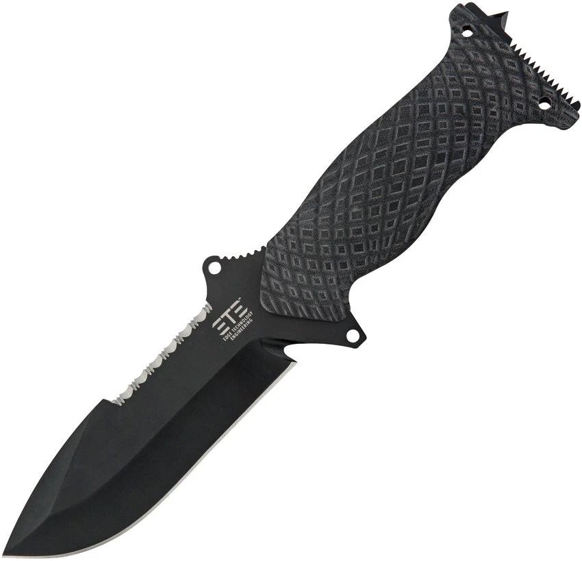 ETE Tactical Fixed Blade D2 ETEK1502 by ETE