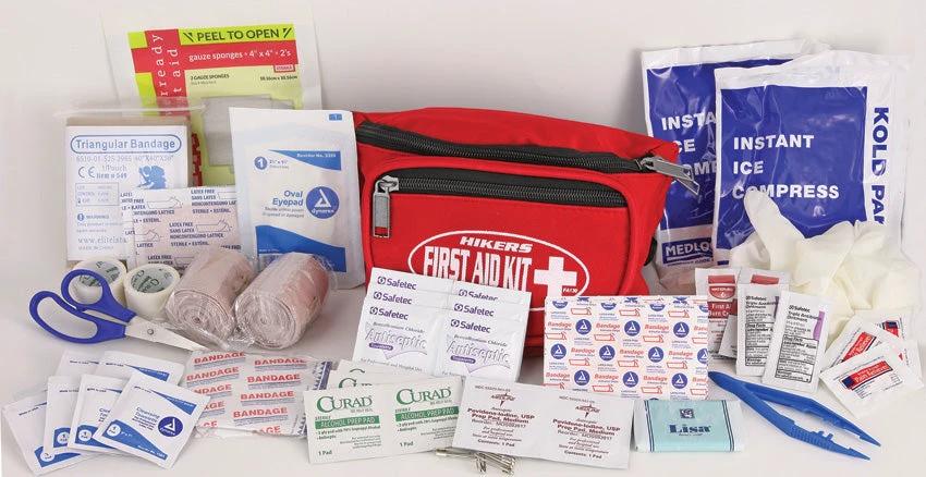 Elite First Aid First Aid Kit Hiker FA130 RED by Elite First Aid