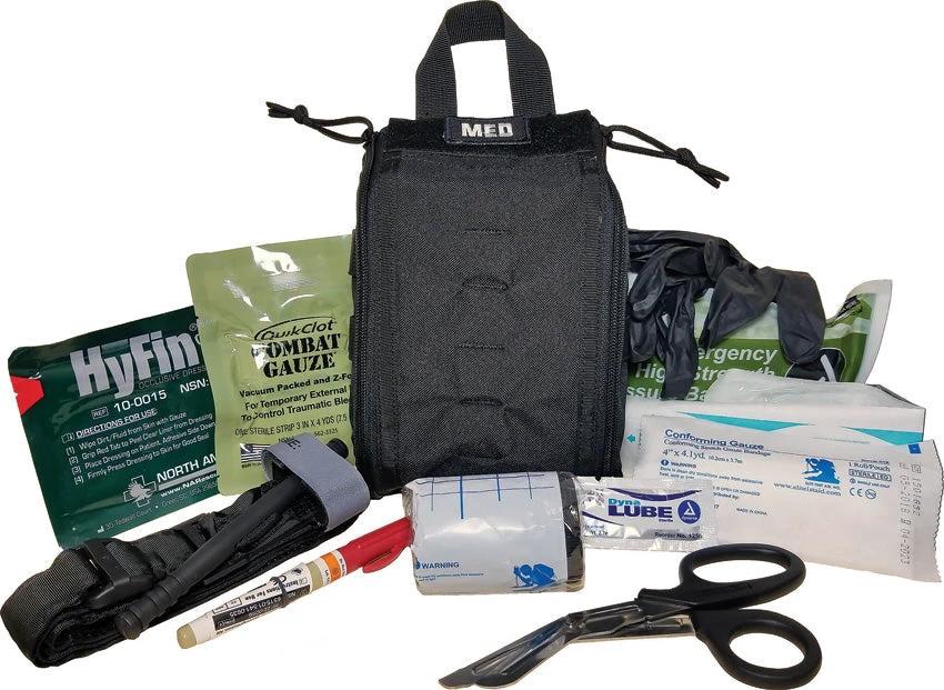 Elite First Aid Patrol Trauma Kit Level 2 Blk FA145BK by Elite First Aid