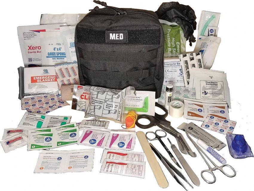 Elite First Aid GP IFAK Level 2 Kit Black FA185BK by Elite First Aid