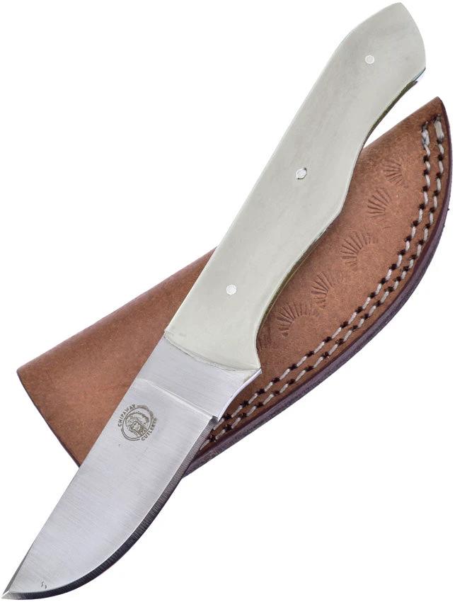 Frost Cutlery Fixed Blade White Smooth Bone CW-641WSB by Frost Cutlery