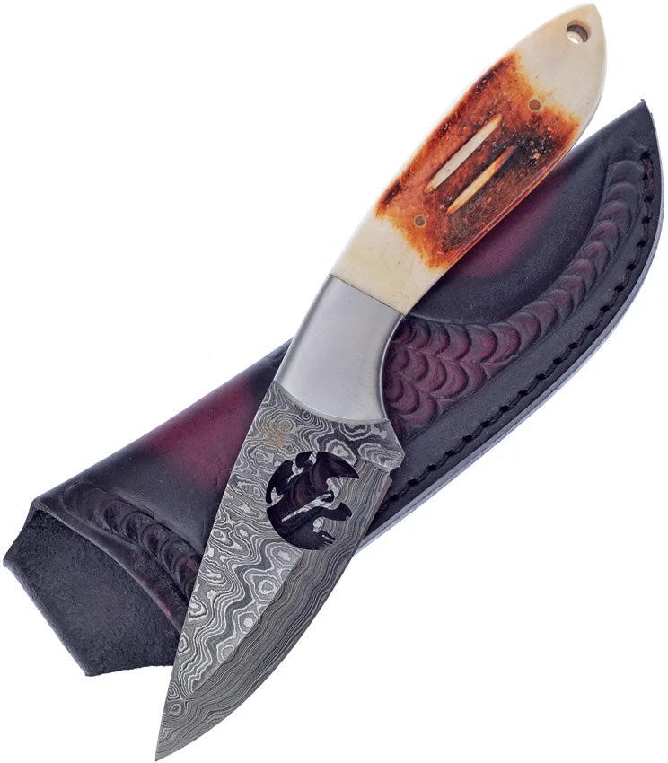 Frost Cutlery Fixed Blade Damascus CW-991SC/DK by Frost Cutlery
