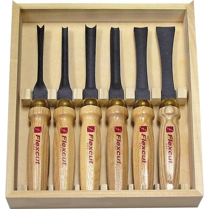 Flexcut Six Piece Mallet Starter Set MC150 by Flexcut