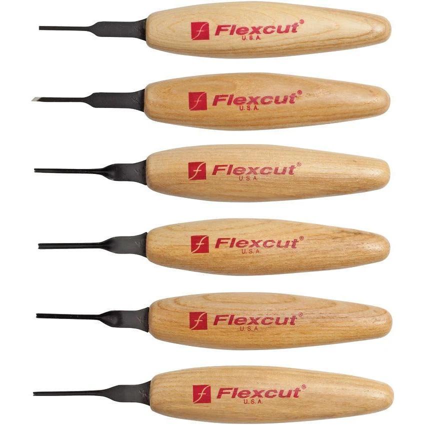 Flexcut Mixed Profile Micro Tool Set MT910 by Flexcut