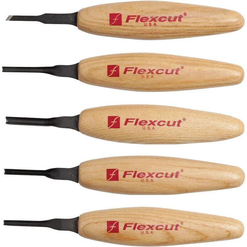 Flexcut Mixed Profile Micro Tool Set MT930 by Flexcut