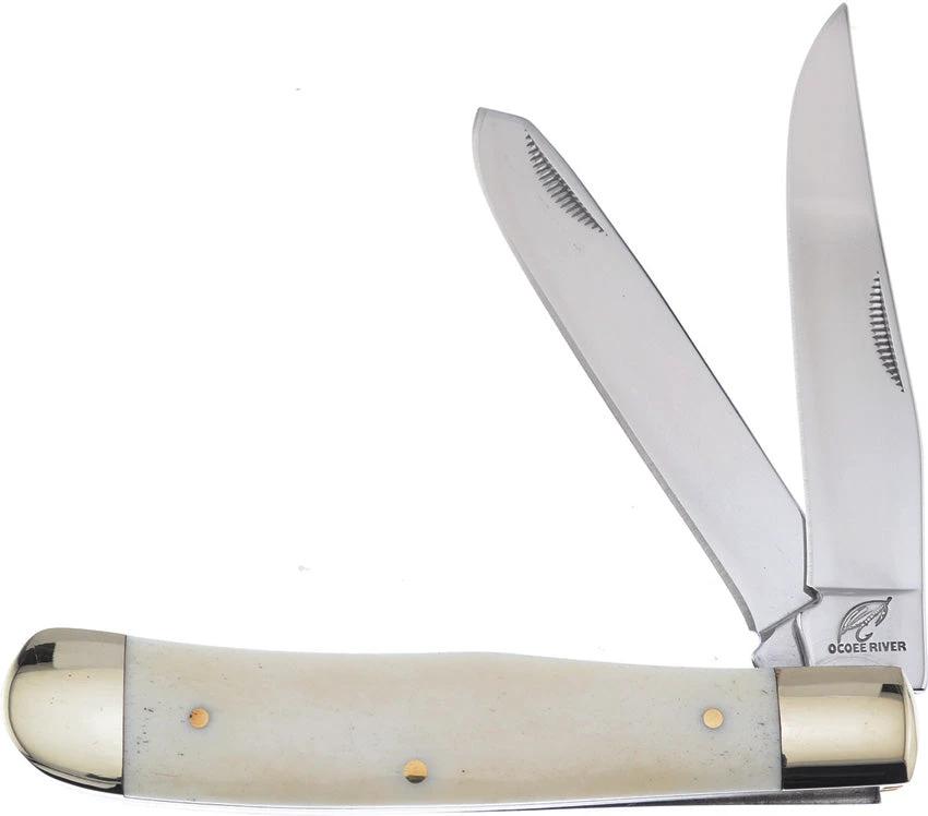Frost Cutlery Trapper Smooth Bone OC-108WSB/NS by Frost Cutlery