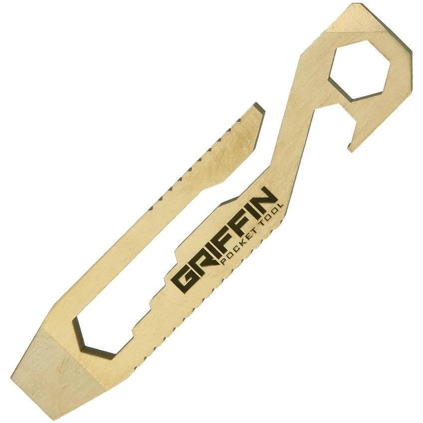 Griffin Pocket Tool GPT Pocket Tool Brass GPT-BRASS by Griffin Pocket Tool