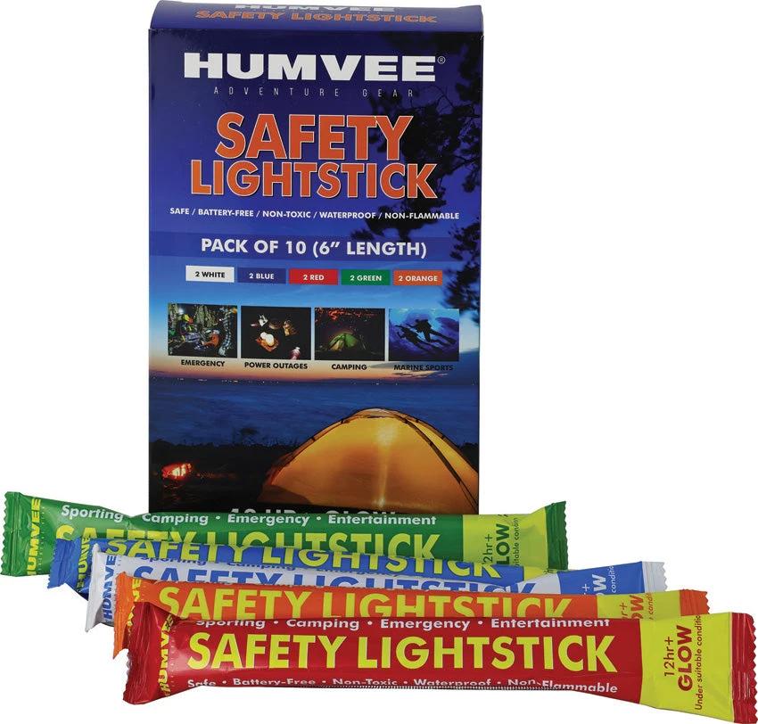 Humvee 6" Safety Glow Stick 10 Pk HMV-6-FP-10 by Humvee