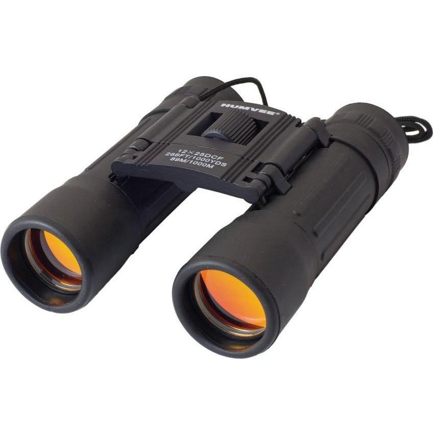 Humvee Compact Binoculars 12x25 HMV-B-12X25B by Humvee