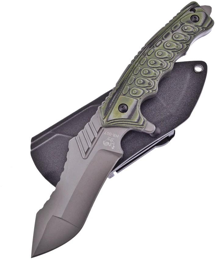 Hen & Rooster Fixed Blade Green HR-007 by Hen & Rooster