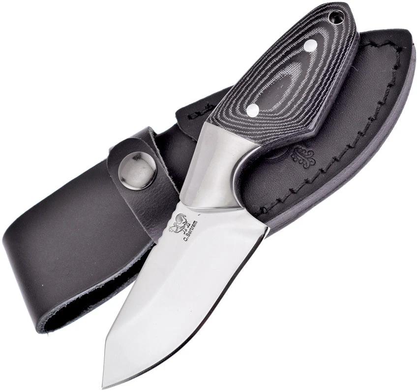 Hen & Rooster Fixed Blade Black Pakkawood HR-013M by Hen & Rooster