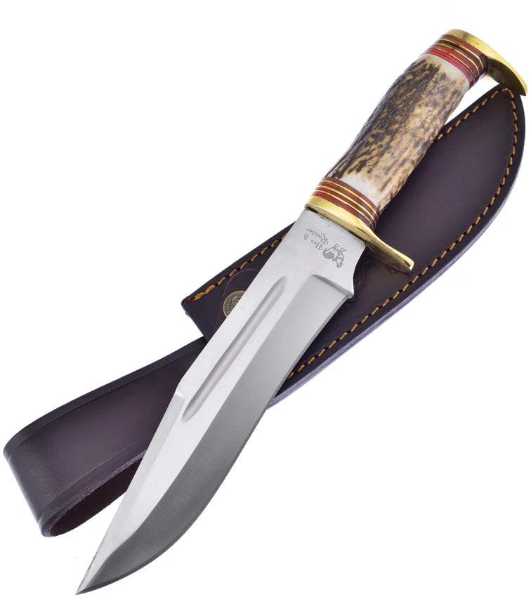 Hen & Rooster Fixed Blade Deer Stag HR-185 by Hen & Rooster