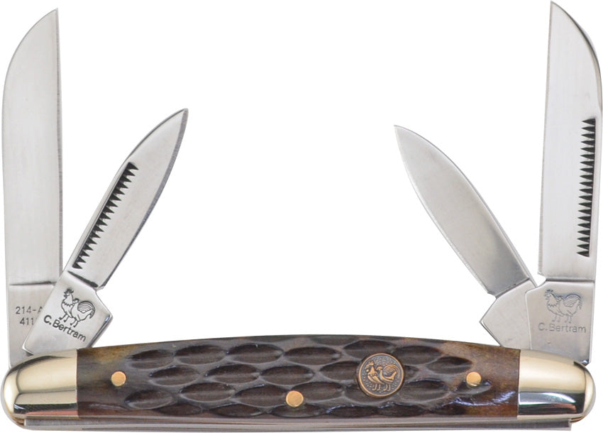 Hen & Rooster Congress Brown Pick Bone 214-BRPB