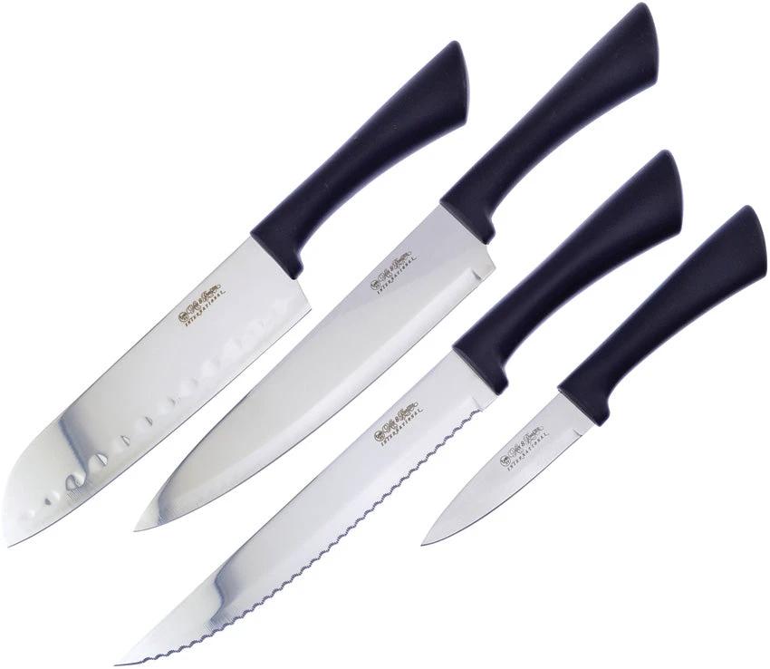 Hen & Rooster Kitchen Set Black ABS HRI-064B by Hen & Rooster