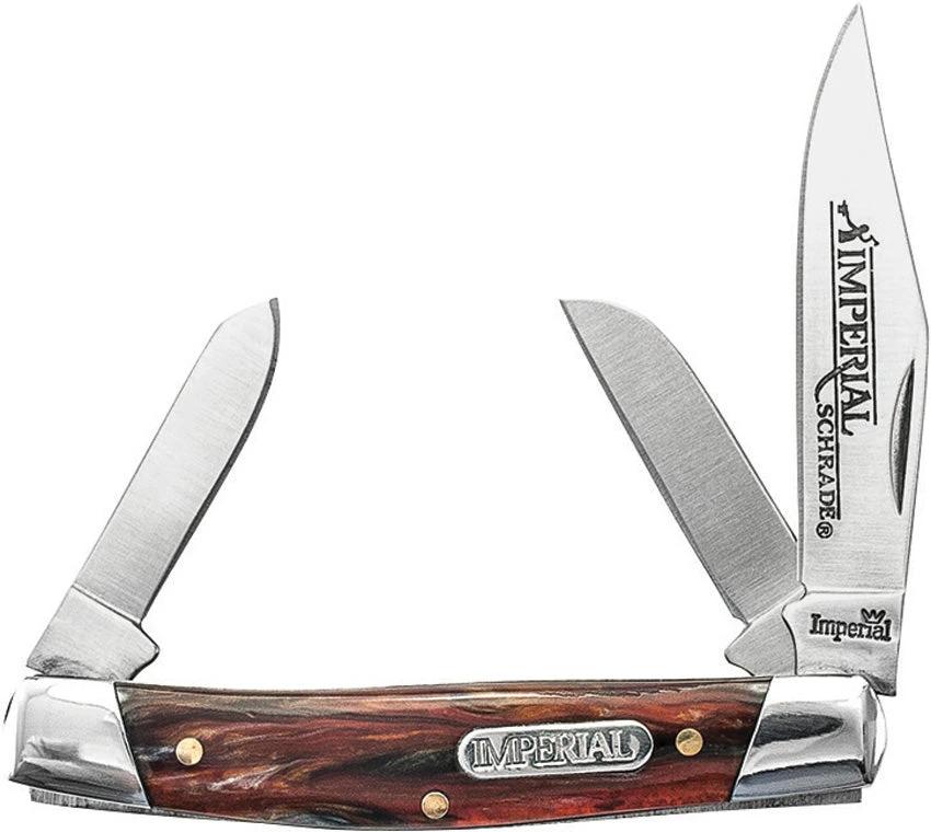 Imperial Schrade 15S Medium Stockman Folding Pocket Knife by Schrade