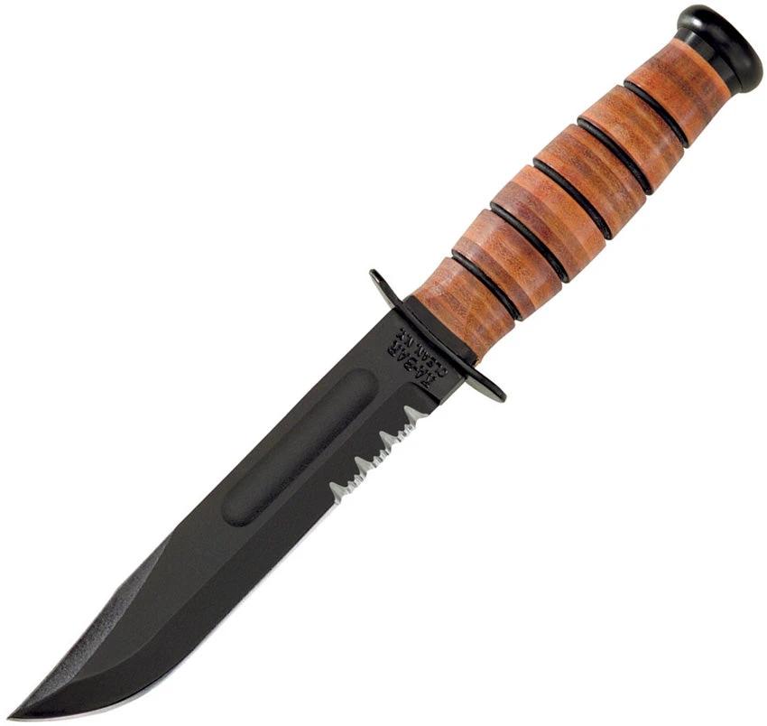Ka-Bar Short USMC Serrated KA1252 by Ka-Bar