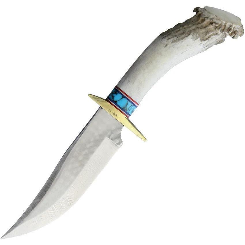 Ken Richardson Knives 5in Bowie KR1408T (5" BOWIE TURQUOISE) by Ken Richardson Knives