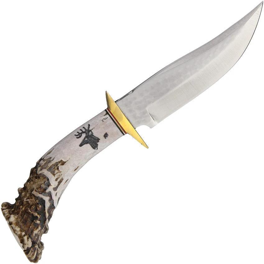 Ken Richardson Knives 5in Bowie KR1408 (5" BOWIE DEER SCRIM) by Ken Richardson Knives