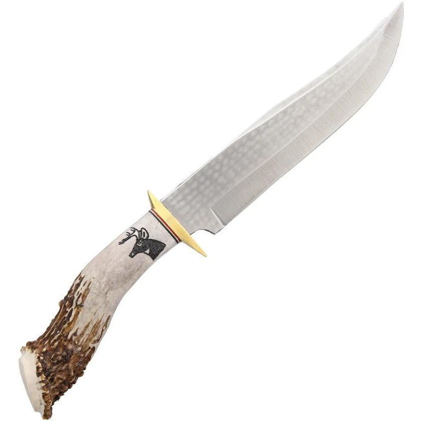Ken Richardson Knives 8in Bowie KR1410 (8" BOWIE DEER SCRIM) by Ken Richardson Knives