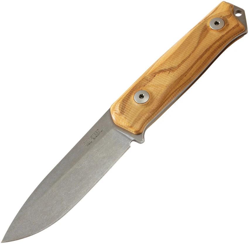 LionSTEEL B41 Bushcraft Olive Wood B41 UL by LionSTEEL
