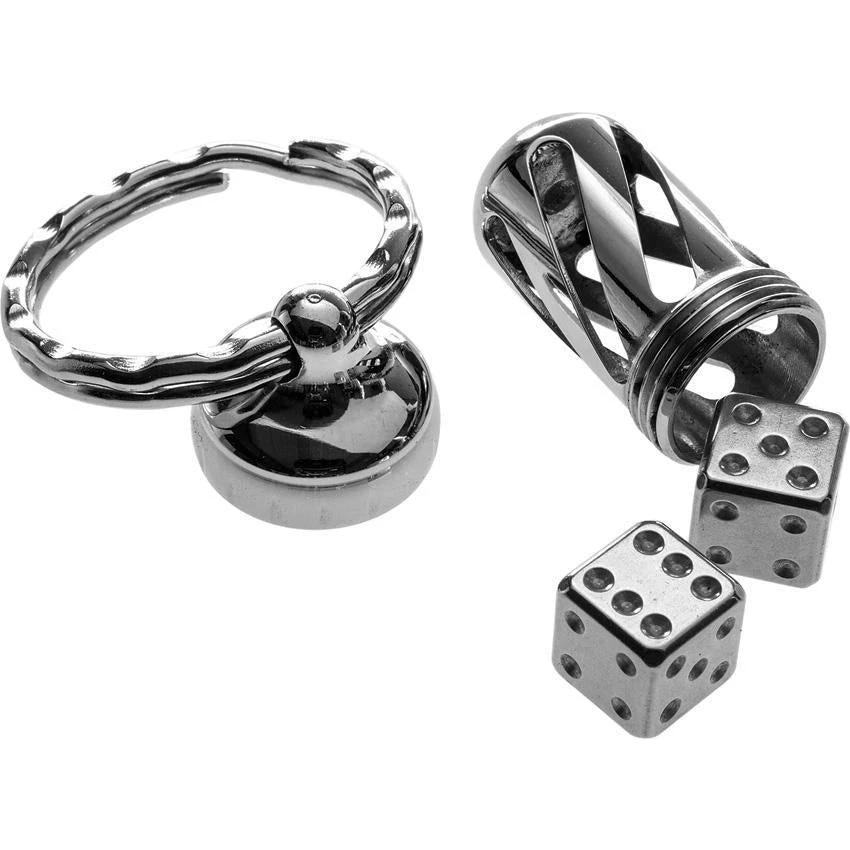 Lion Steel Acorn Dice Set of 2 DD IN by Lion Steel