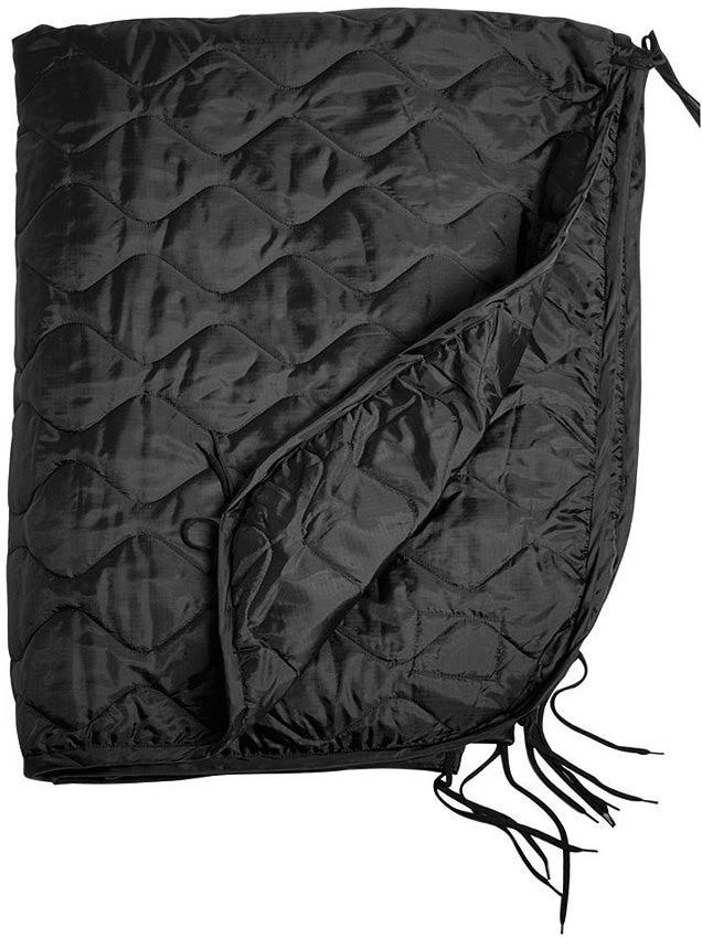 Mil-Tec Mil-Tec Black Poncho Liner 14425002 by Mil-Tec