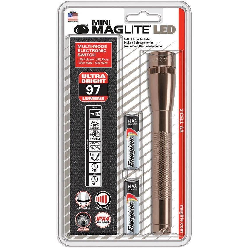 Mag-Lite Mini Maglite LED 2AA Copper SP22JYH by Mag-Lite