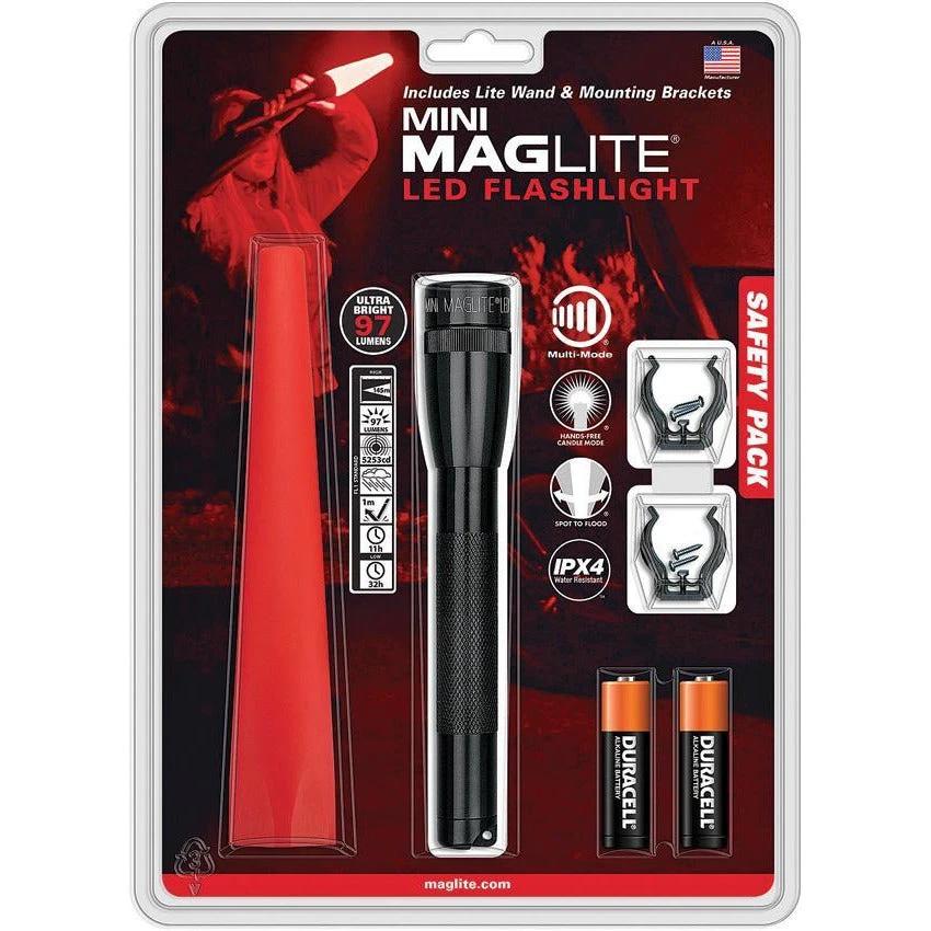 Mag-Lite Mini Maglite LED Safety Pack 153-000-611 by Mag-Lite