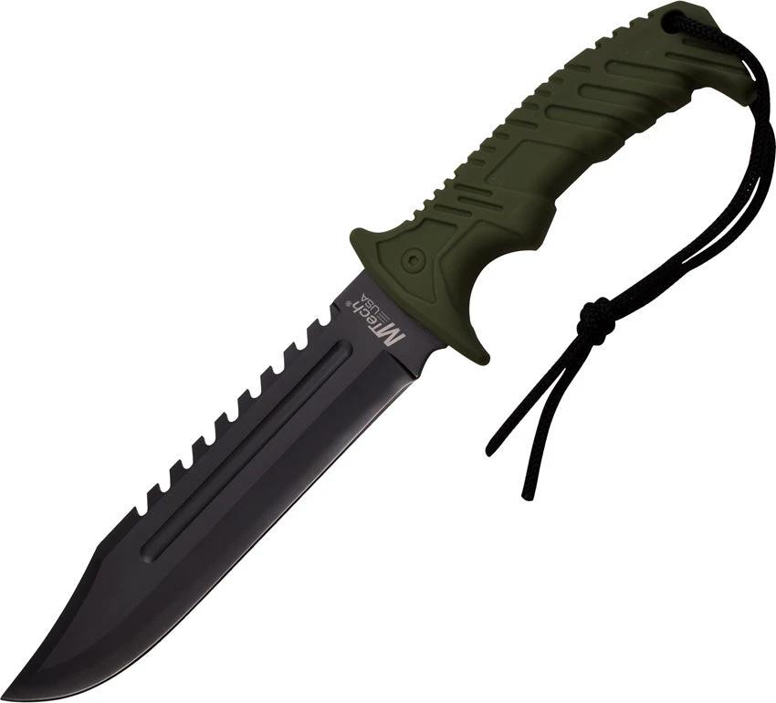 MTech Fixed Blade Army Green MT-20-57GN by MTech