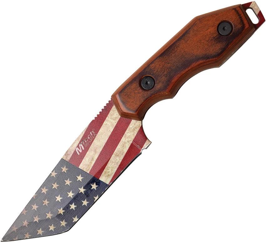 MTech American Flag Fixed Blade MT-20-87A by MTech